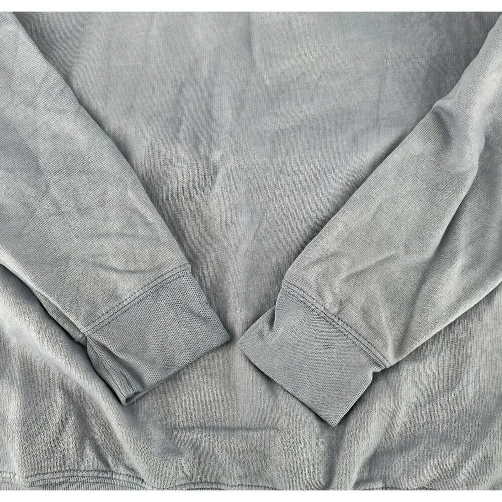 LAT Unisex Kids Cozy Fleece Sweatshirt Size Youth Medium Gray Crew Neck Long S - Picture 4 of 11